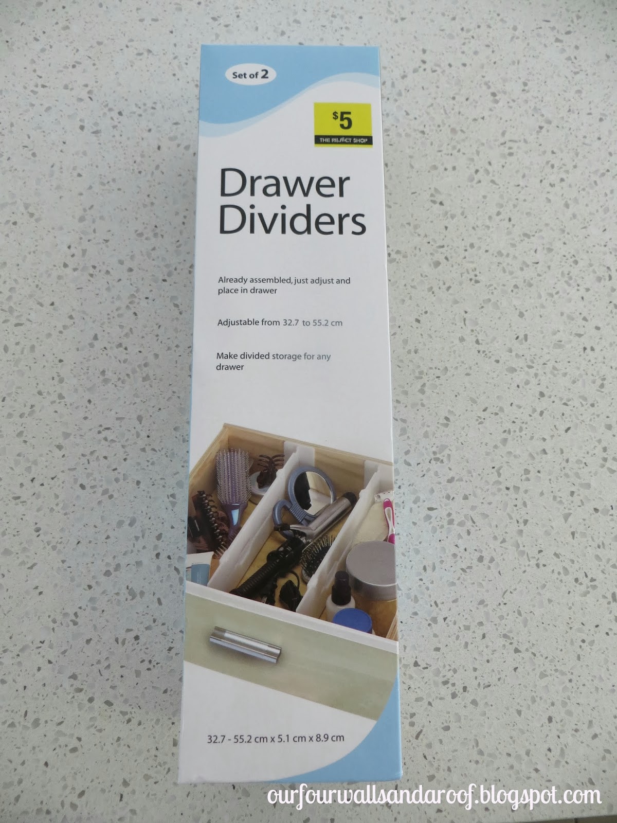 Our Four Walls And A Roof Kitchen Drawer Organisation