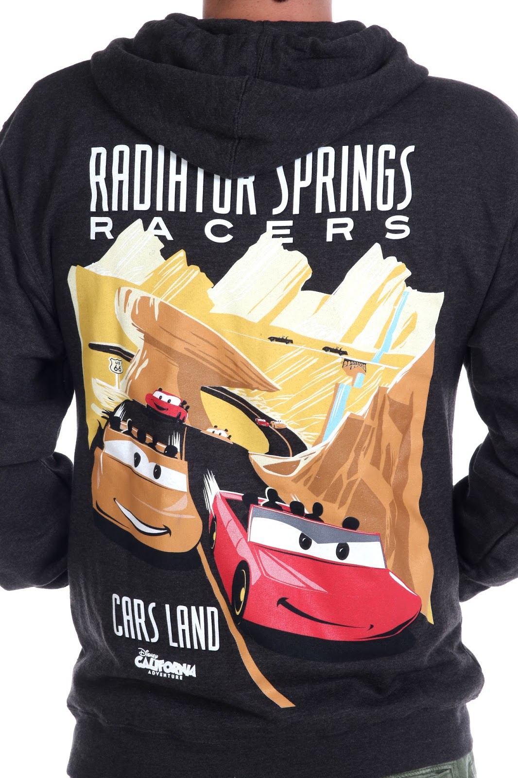 Dan the Pixar Fan Cars Cars Land Radiator Springs Racers Hoodie