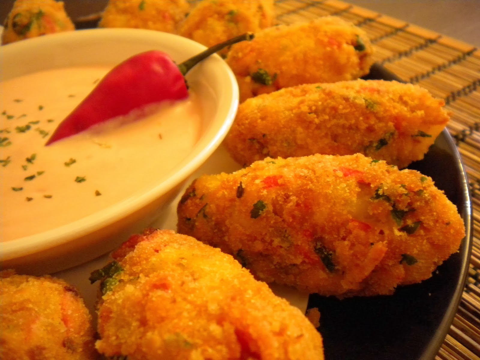 Cookingaround Portuguese Style Crab Croquettes.