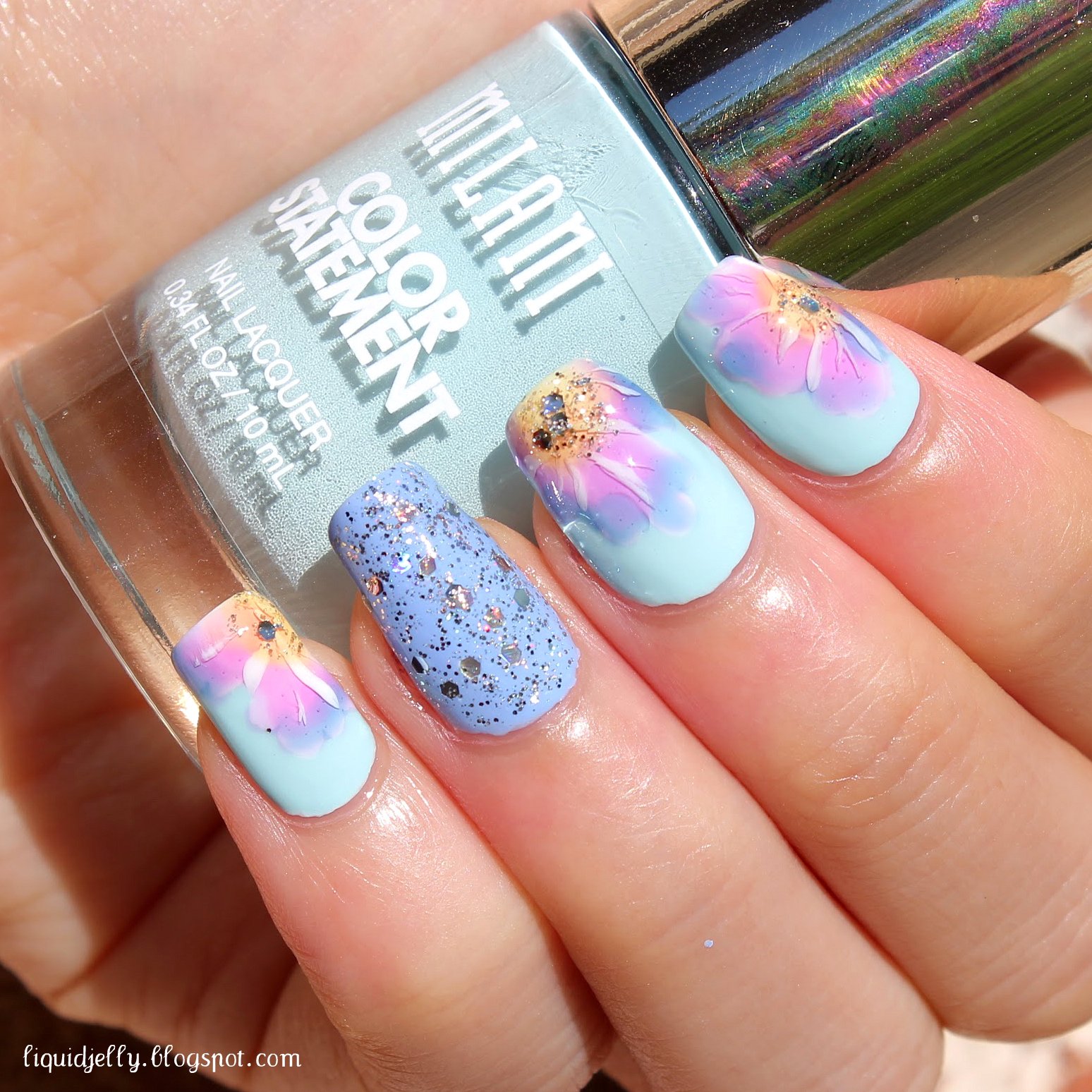 Liquid Jelly: [Nail Art] Tie