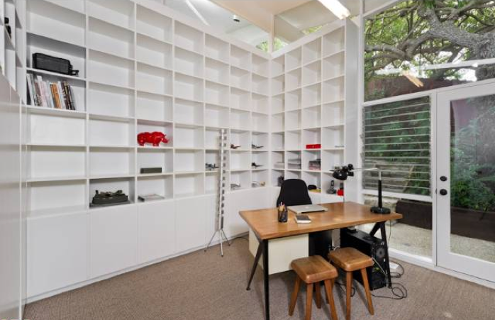 Modern Homes Los Angeles 1958 Edward H Fickett Faia The Master Bedroom Has Wonderful Light And Built In Bookcases With Lots Of Storage E