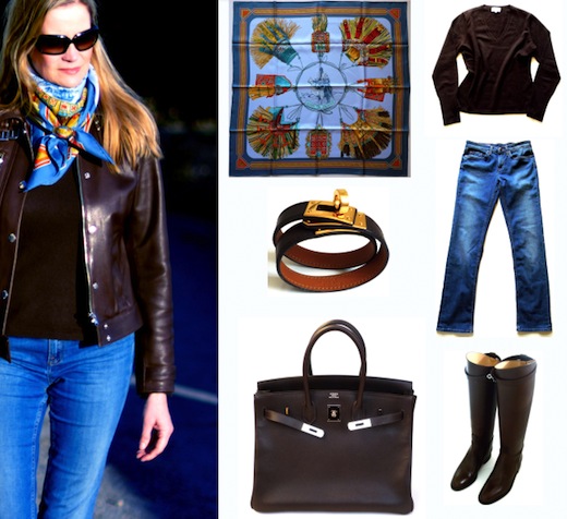 MaiTai's Picture Book: Capsule wardrobe #89 - casual in blue and brown
