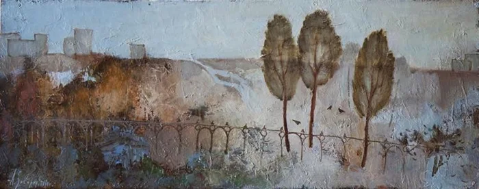 Alexander Zavarin 1954 | Belarusian Landscape painter