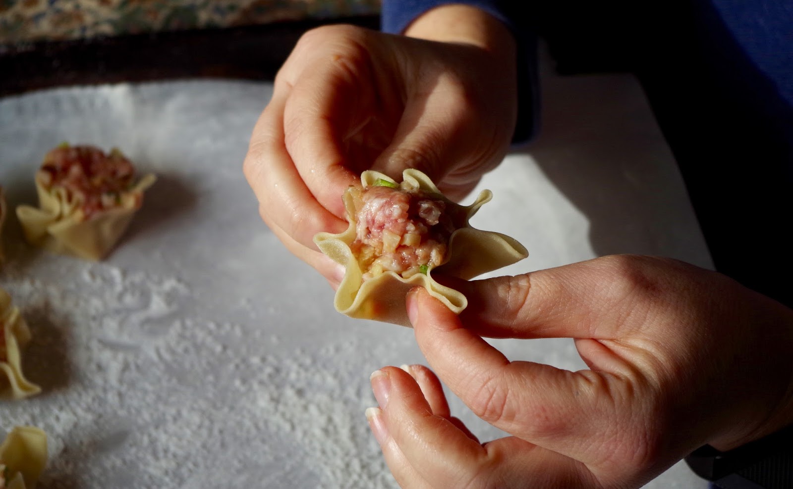Siu Mai OpenFaced Dumplings
