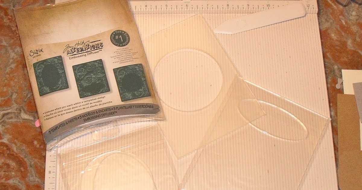 SCRAPiVERSE Embossing Diffusers, or The Most Exciting Day of My Life