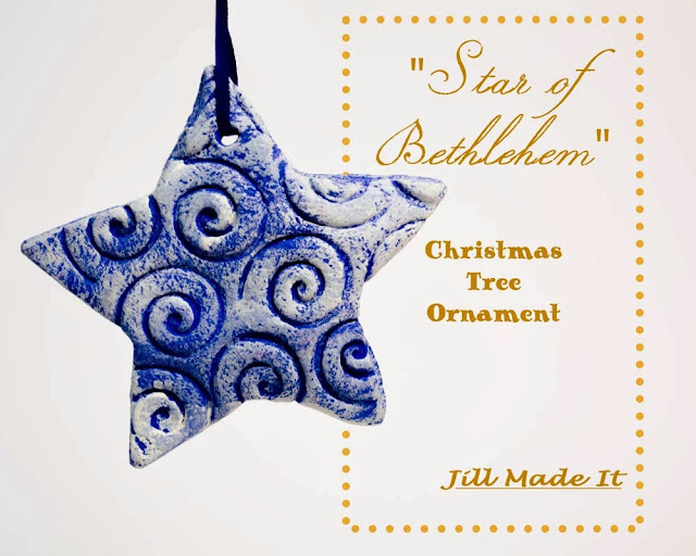 Jill Made It "Star of Bethlehem" Christmas Tree Ornament Mini Tutorial