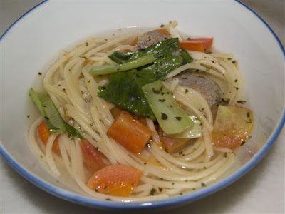 Spaghetti Soup Simple
