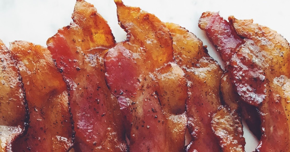 Maple and Black Pepper Glazed Bacon D.M.R. Fine Foods