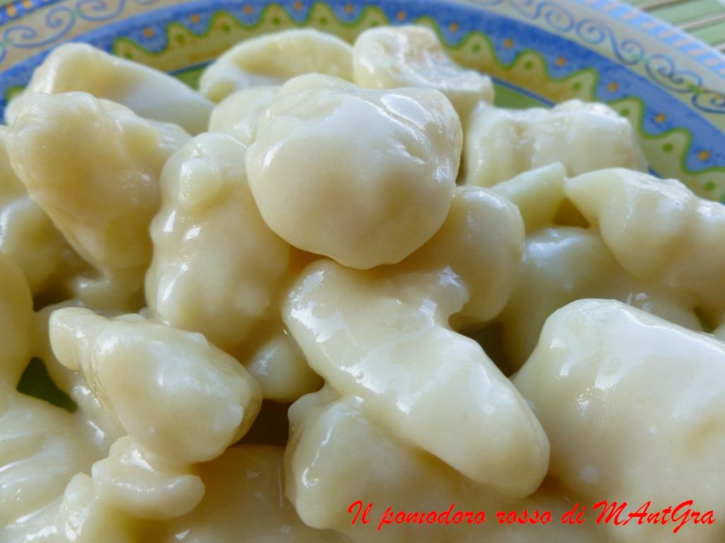 gnocchi alla bava
