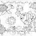 Desenhos para Colorir - Fundo do Mar