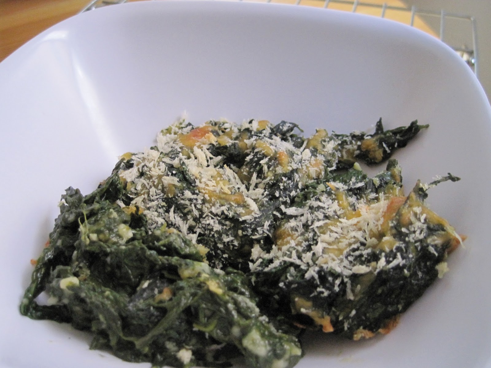 Adventures With My Oven Healthy Spinach Gratin