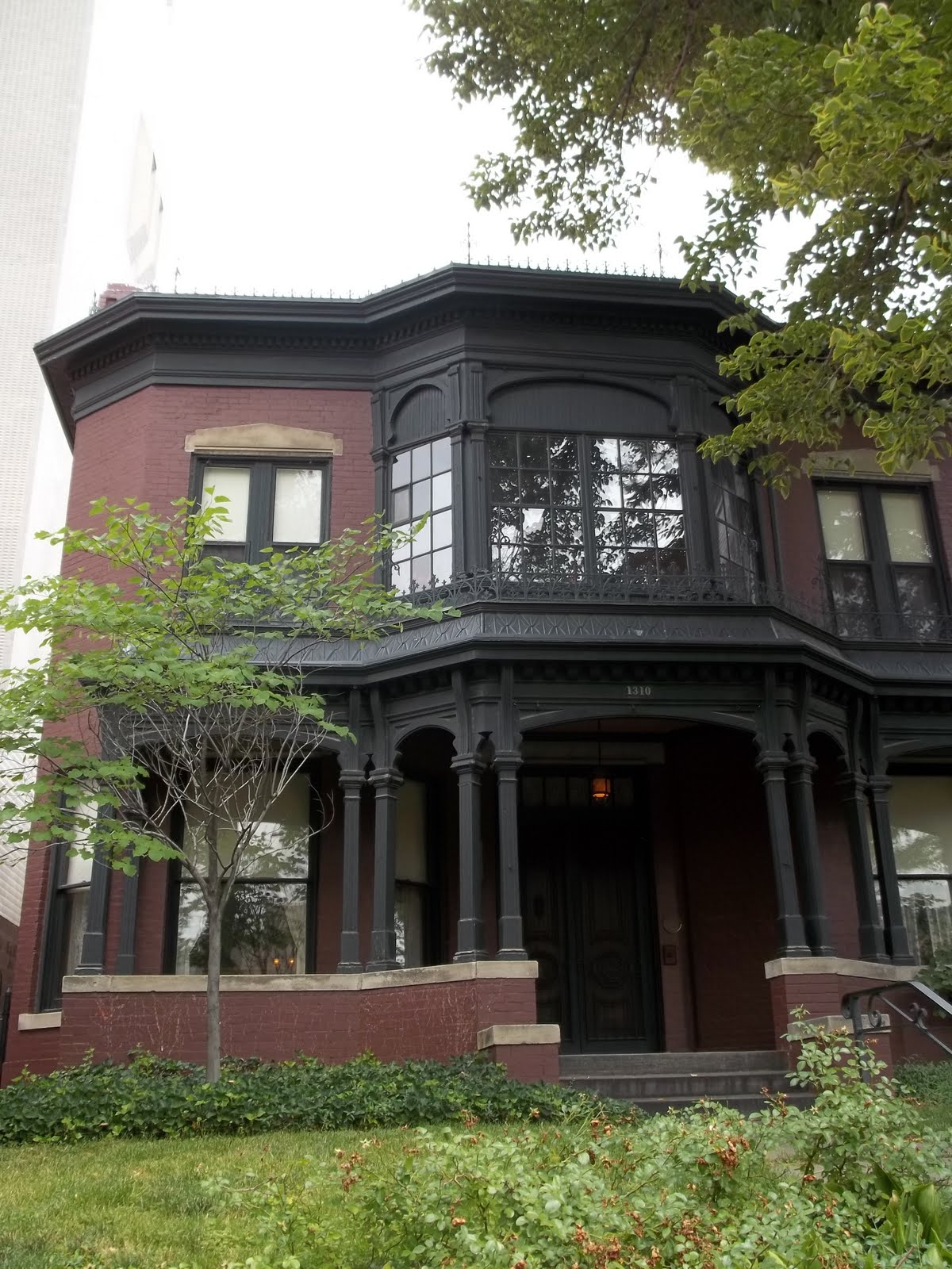 Colorado Pressless Native Historical ByersEvans House in Denver