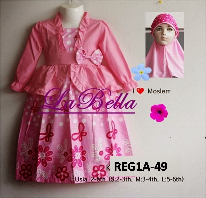 grosir mukena anak gamis anak la pink 2 6 tahun grosir mukena anak gamis anak la pink 2 6 tahun
