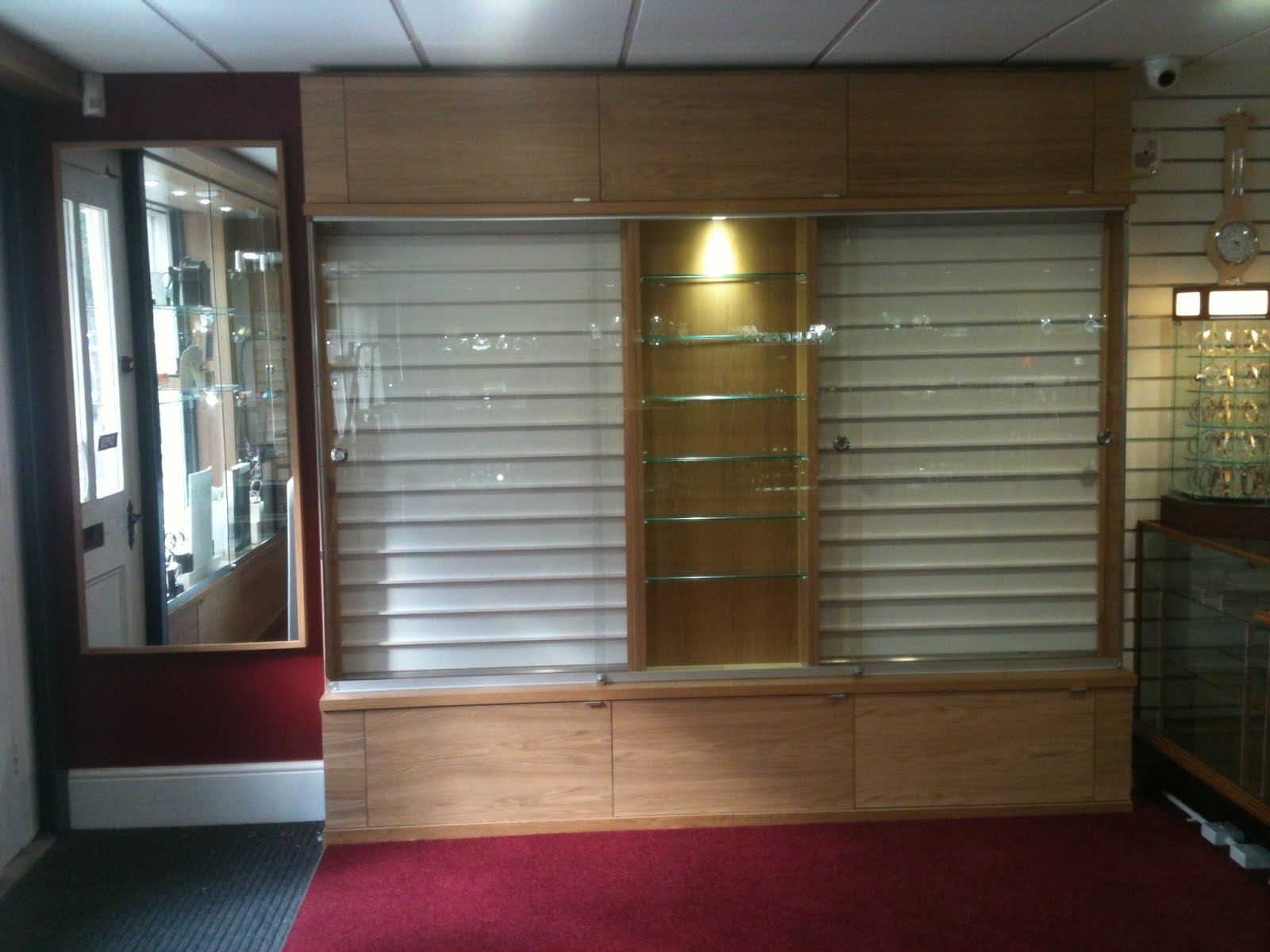 Pax wardrobe as jewellery shop display IKEA Hackers IKEA