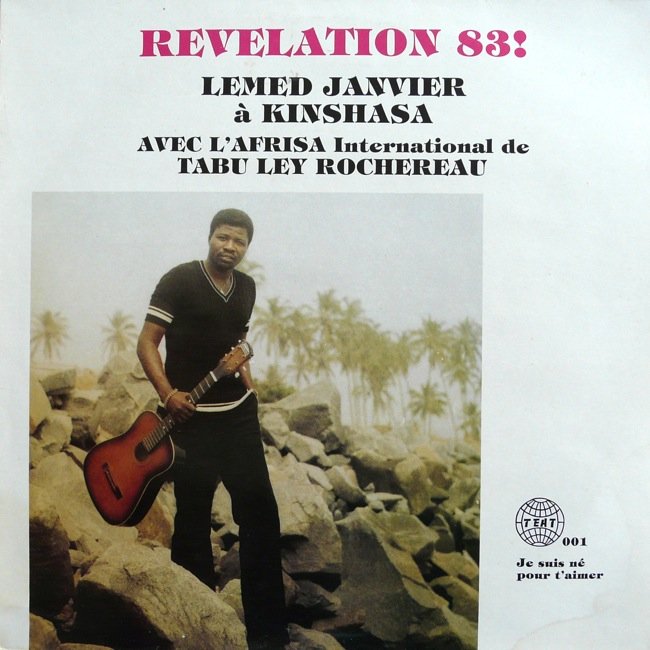 Lemed Janvier & l'Orchestre AFRISA International de TABU LEY ROCHEREAU (1983) Lemed+Janvier+a%25CC%2580+Kinshasa+%2528front%2529