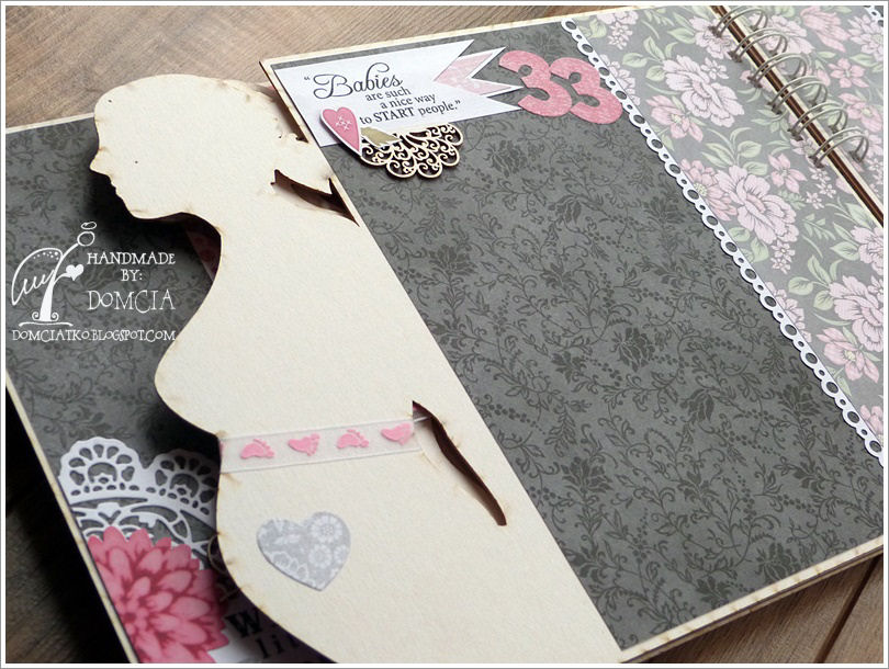 Scrap and Craft pregnancy album