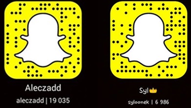 Add us on Snapchat