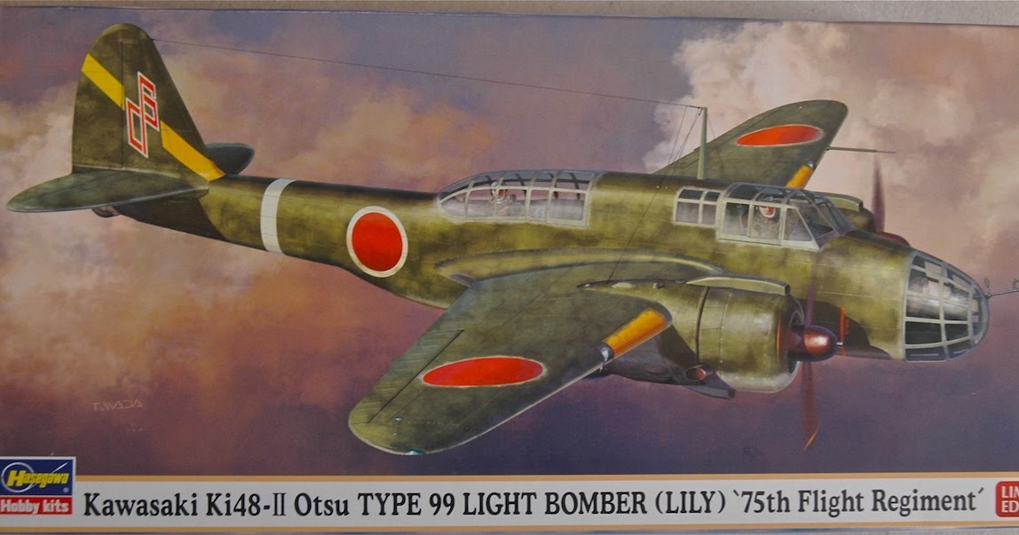 Aviation of Japan 日本の航空史 Hasegawa Kawasaki Ki48II Otsu 'Lily' Kits, Units and Markings Pt 1