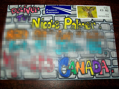 mail art, snail mail, pen pal, grafetti
