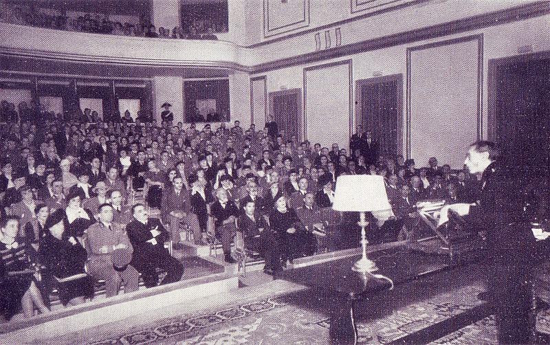 Al casino con mussolini