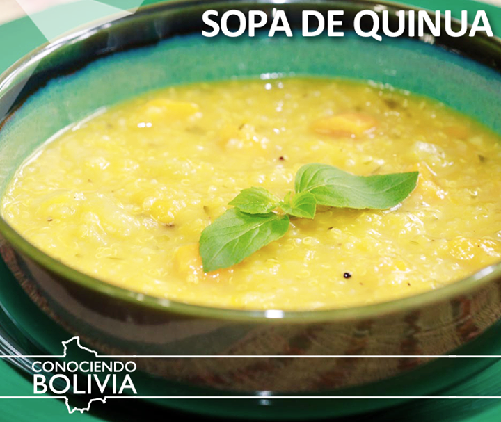 Bolivia Recetas de cocina Sopa de quinua