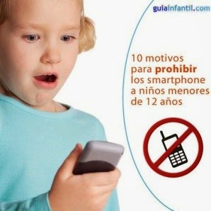 10 motivos para prohibir los smartphone a niños menores de 12 años