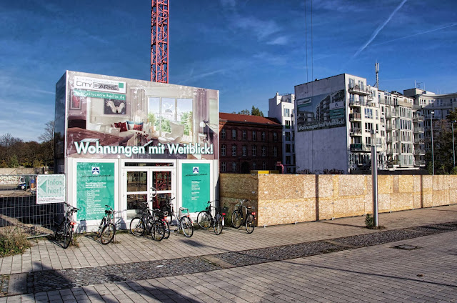 Baustelle City Carré, Wohnungen mit Weitblick, Gartenstraße, Am Nordbahnhof, 10115 Berlin, 31.10.2013
