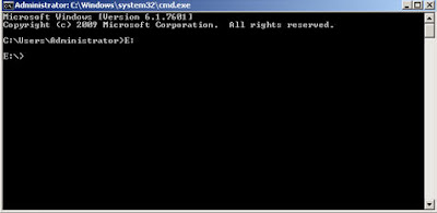 menghapus Virus Shortcut membersihkan Virus Shortcut di cmd