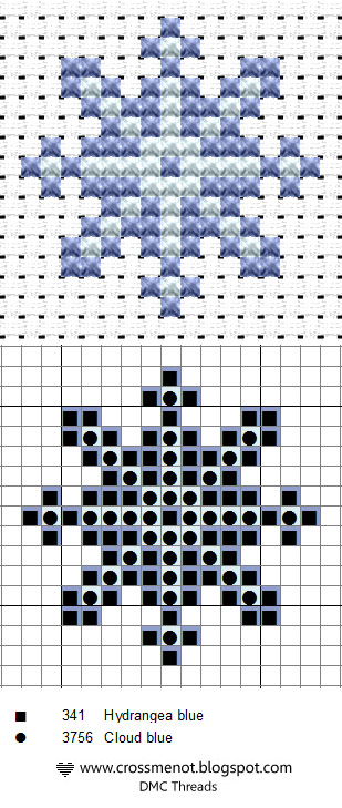cross me not small snowflake small christmas cross stitch patterns free