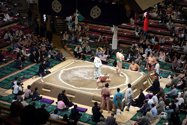 Sumo Opening Ceremony at Tokyo 2013