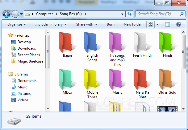 windows 7 folder color windows 7 folder color