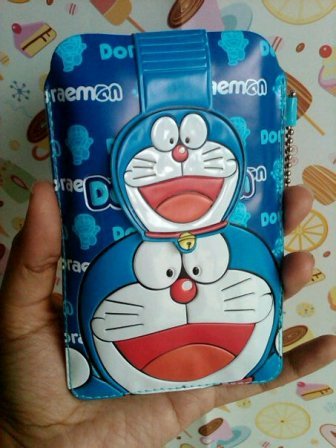 Pouch BB tutup Doraemon, Dompet, Doraemon, Pernak-Pernik, Pernak pernik Lucu, Pernak pernik unik, pernak pernik Doraemon