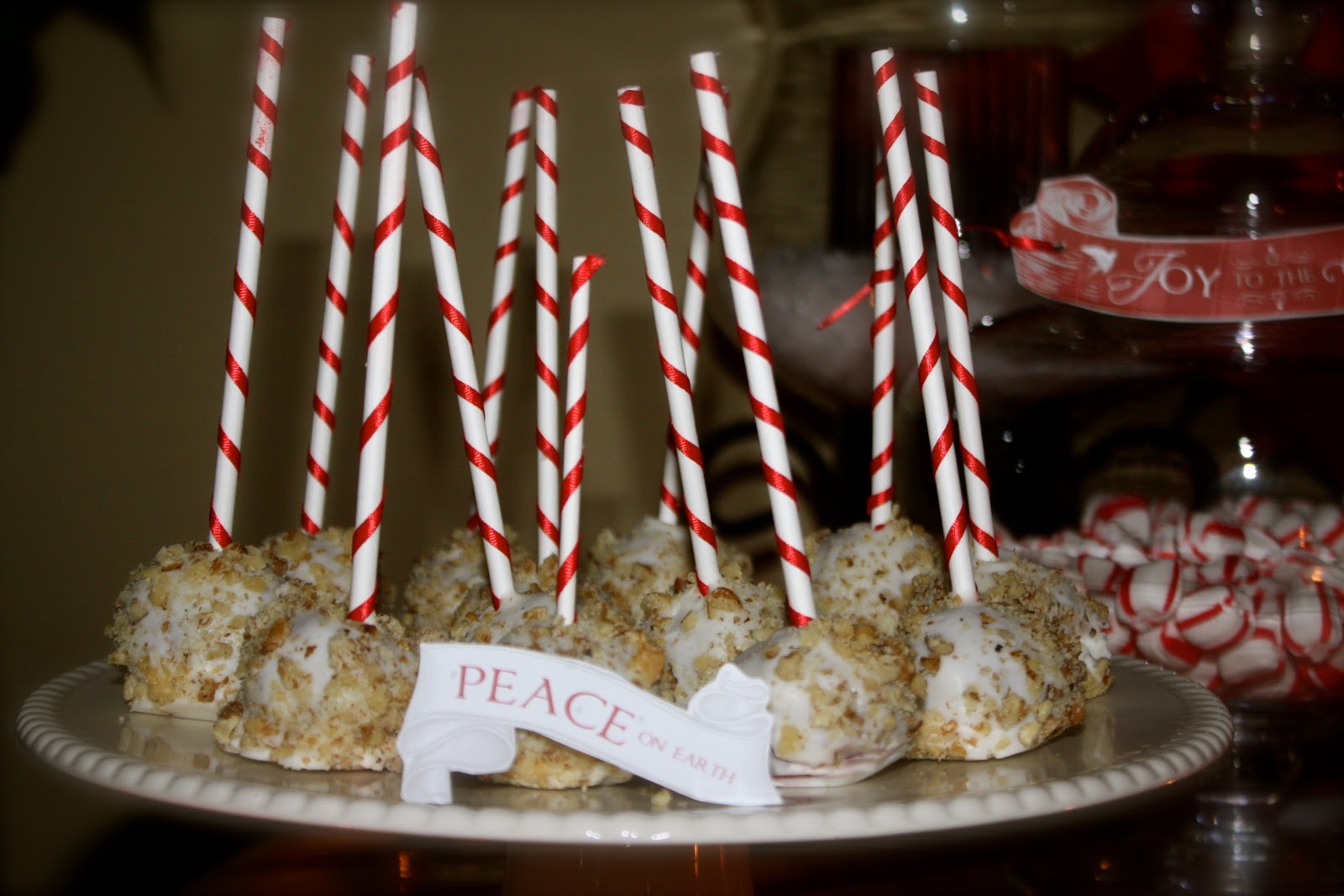 A Lady and Her Englishman: Candy Cane Christmas Party
