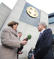 Liam Doran speaks to the media at Croke Park last Thursday. Liam Doran speaks to the media at Croke Park last Thursday.