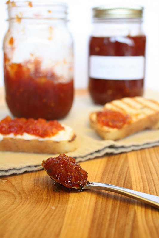 Vanilla Clouds and Lemon Drops Tomato & Chilli Jam