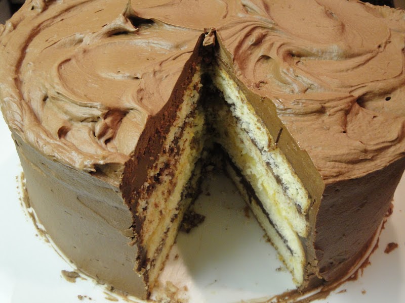 Bon Appétit...an American Test Kitchen TEST 58 Orange Cake layered