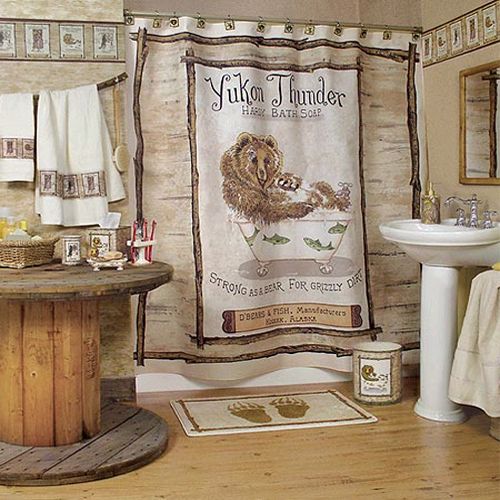 Country Themed Bathroom Decor