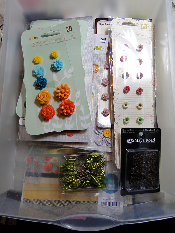 Confessions of a Ribbon Addict Creative Chat Storing embellishments