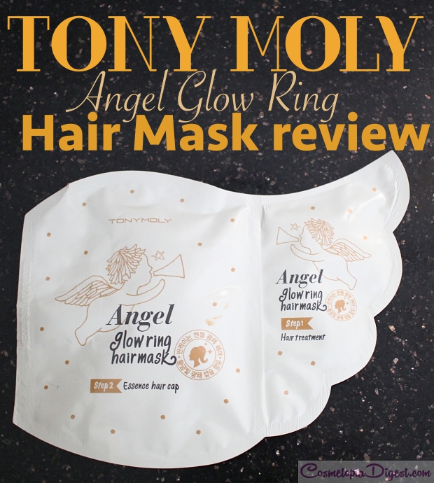 Tony Moly Angel Glow Ring Hair Mask review Cosmetopia Digest Beauty and Makeup Blog
