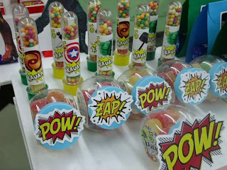 tubetes personalizados vingadores lembrancinhas de mesa de guloseimas vingadores