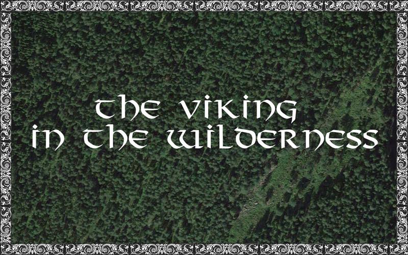 The Viking in the Wilderness Blog