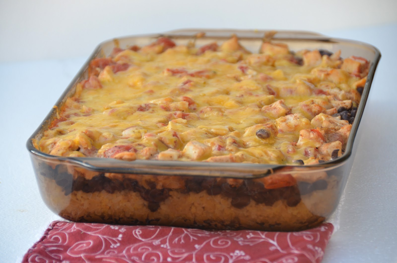 Meal Planning Made Simple Chicken Enchilada Rice Bake