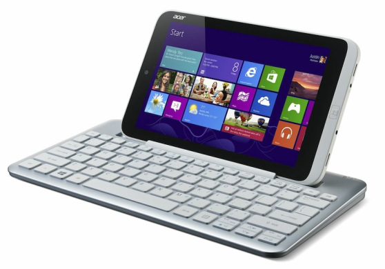 Acer launches first 8-inch Windows tablet, plans touchscreens everywhere
