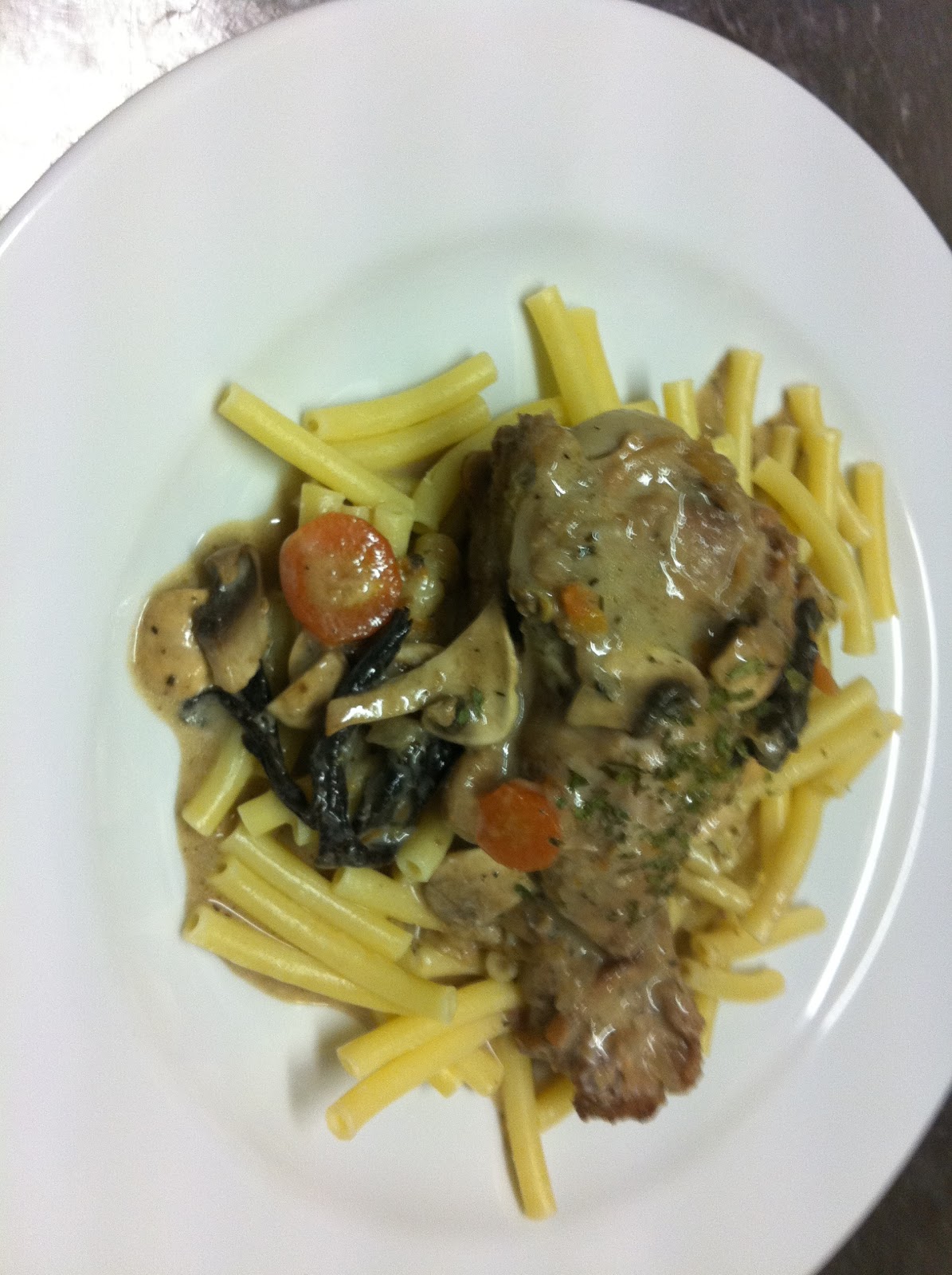 zhelazycook Blanquette de Dinde (French Turkey Ragout)