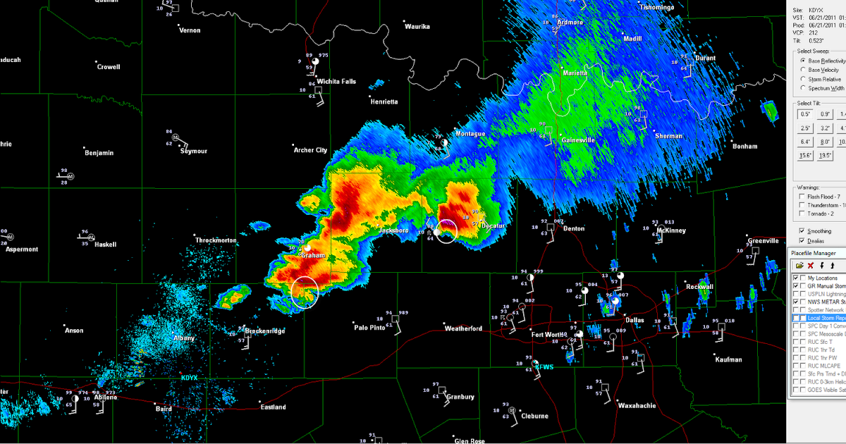 The Original Weather Blog Severe Weather Update North Texas