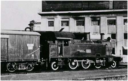 1922 – Locomotora construida por Armstrong Whitworth.