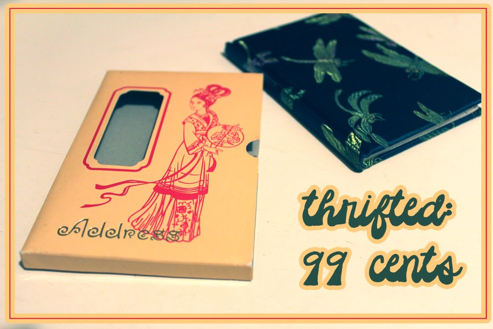 Thrift Trick DIY Address book into ipod/iphone Carrier!