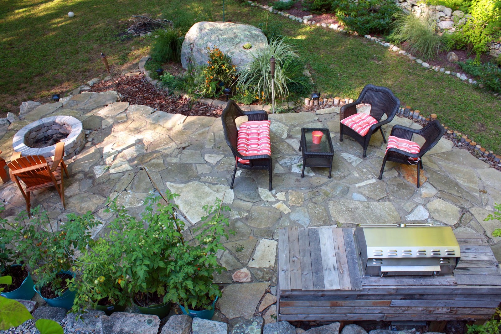 Visibly Moved Patio And Diy Grill