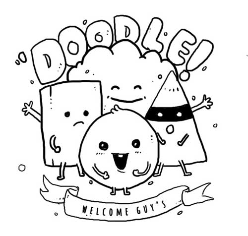 Image for gambar doodle art indonesia