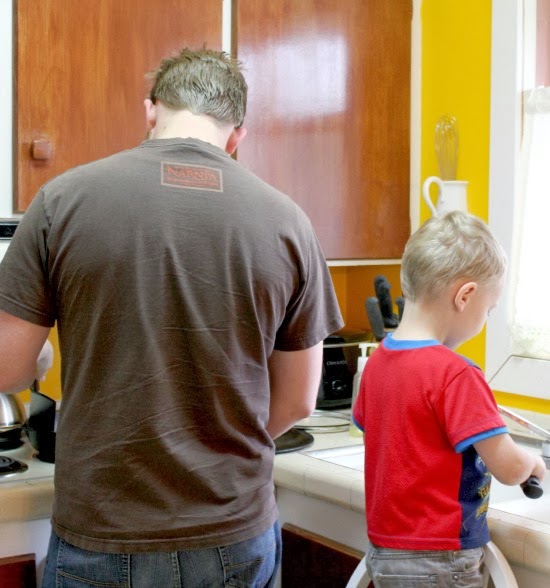 Making Dinner with Dad